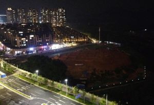 深秋的夜晚