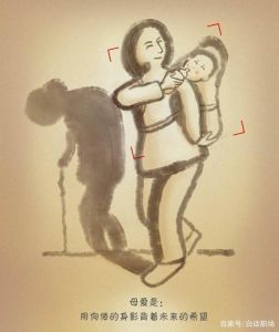 母亲的背
