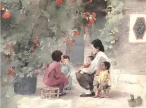 小时候的样子