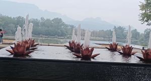 入口处