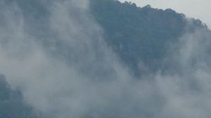 山上的云雾