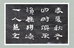 草人书法-60-中青年时临帖