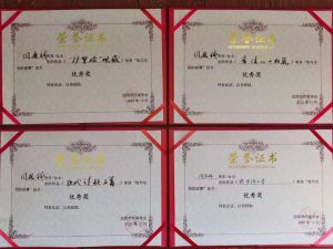 征文获奖证书