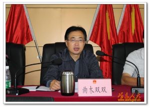 曲木双双主任在培训会上作动员讲话