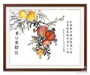 朱雪娟画叶天来诗徐慧萍书