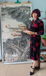 画家韩杏婵