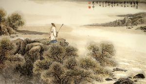 无边落木萧萧下，不尽长江滚滚来