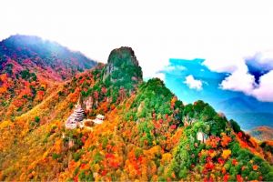 秦岭秋景实拍