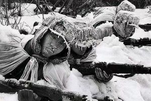 冰天雪地的战士