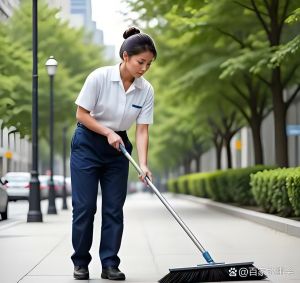 女清洁工
