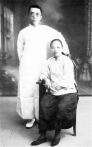 胡适与夫人梁冬秀