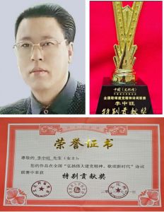 中国文化杯全国大赛总评委奖