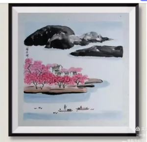 画家韩杏婵画