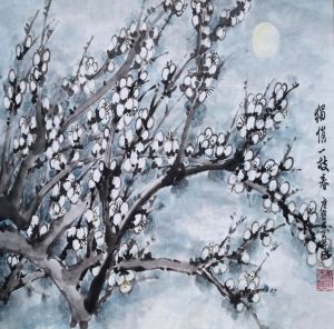 画家唐岱慈画