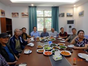 马来西亚侨胞特意为这次交流会主做的精致全素马来菜