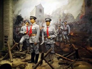参观叶挺将军纪念园