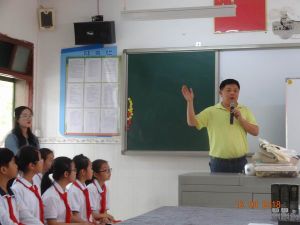 维新小学广州书画交流活动