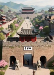 雄关美景