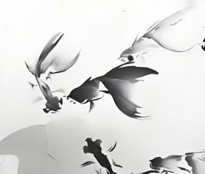 水墨缘间情切切