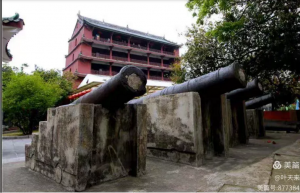 炮镇海城楼
