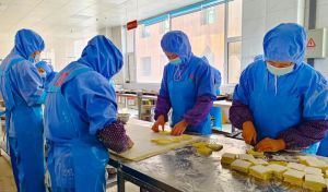 糖花子制作进行式