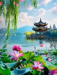 西湖柳醉三千客，北海情迷十二州