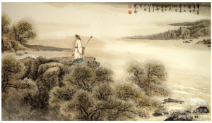 风急天高猿啸哀，渚清沙白鸟飞回。