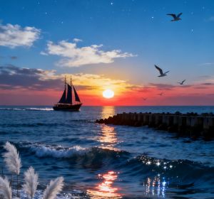 秋江晚景&nbsp;&nbsp;&nbsp;&nbsp;