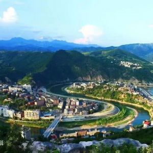 旬阳太极图照片