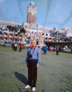 在台湾总统府广场