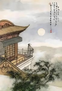 明知落月难留住，当惜今朝醉逸仙