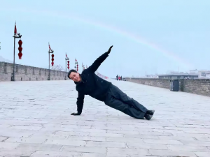 豪情登上古城墙4