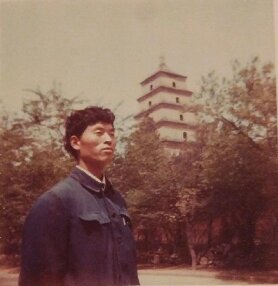 大雁塔早年留影（约1980年）