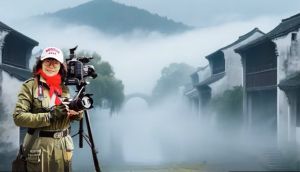 作者顾锁英近照 作者顾锁英近照