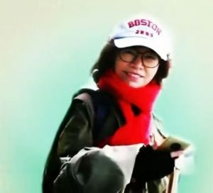 作者顾锁英近照 作者顾锁英近照