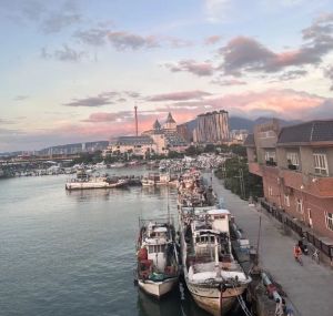 我回淡水意如金。